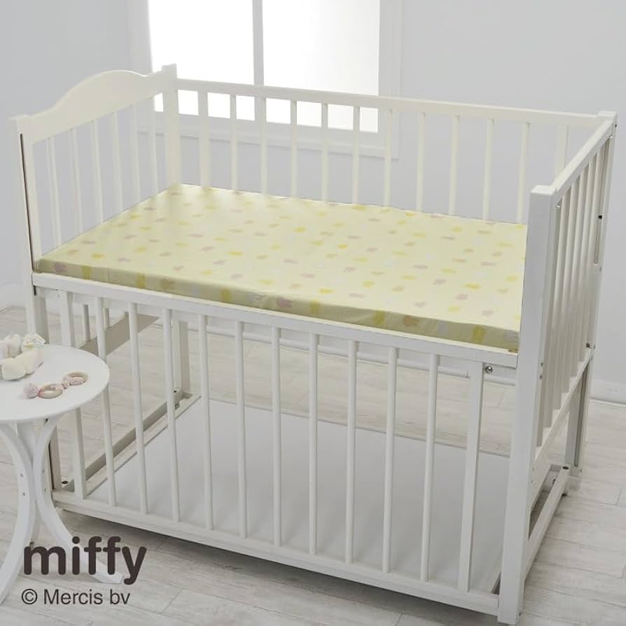 [新品]ミッフィー ベビー敷き布団　ベビー和布団　綿わた　黄　西川 85×130 ベビー・幼児用敷布団 純手作り 西川ブルーナ ミッフィー 85